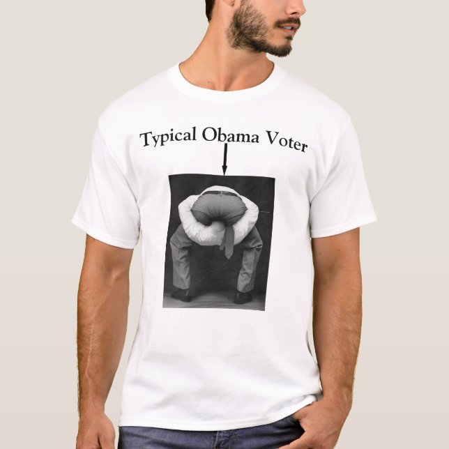 Typical Obama Voter T-Shirt (Front)