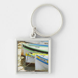 Typical Provencal fishing boats painted in Key Ring