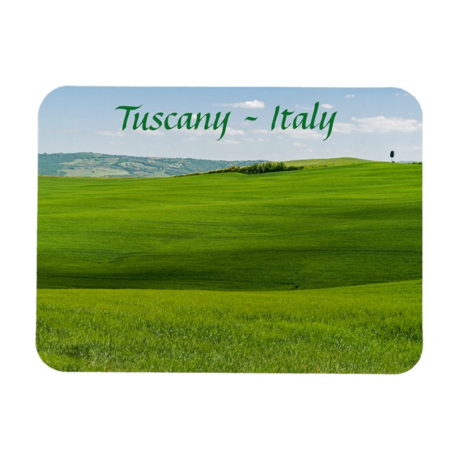 Typical Tuscany Landscape Magnet (Horizontal)