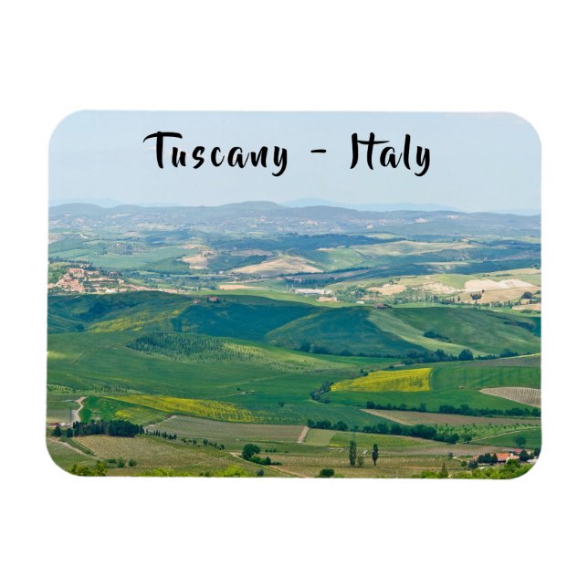 Typical Tuscany Landscape Magnet (Horizontal)