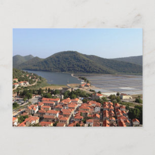 typical village in CROATIA Postcard