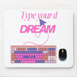 Typing My Future Mouse Mat