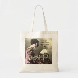Typist Administrative Professional Day Vintage Pho Tote Bag