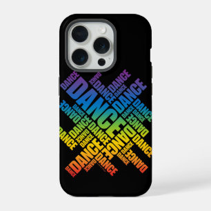 Typographic Dance (Spectrum) iPhone 5 case