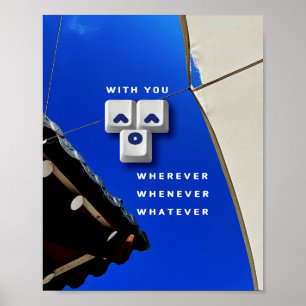 typography_1_with you_1 matte poster
