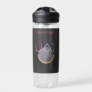 typography_6_ha,ha,ha,ppy day_1 water bottle