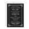 Typography Art Deco Vintage Wedding Invitation