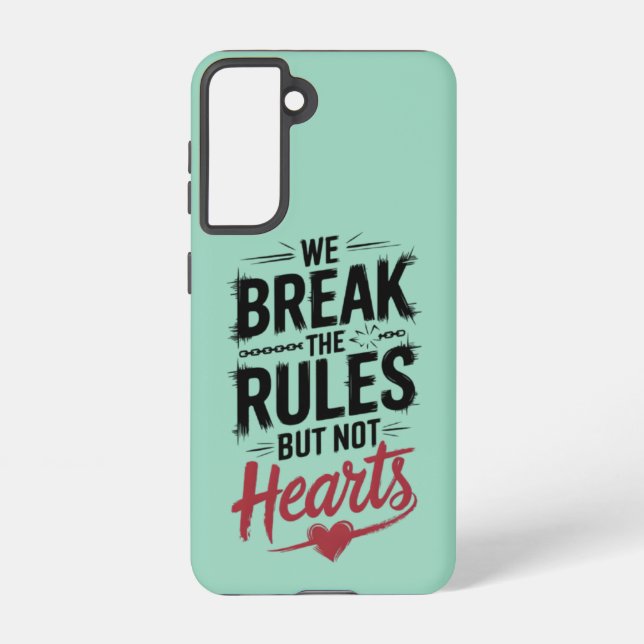 Typography Bold Phone Case (Back)