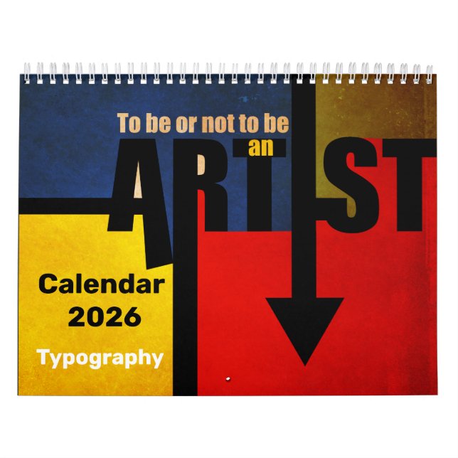 Typography Calendar (Cover)