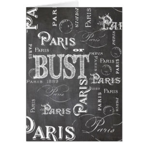 Typography Calligraphy Paris France Eiffel Tower