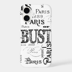 Typography Calligraphy Paris France Eiffel Tower