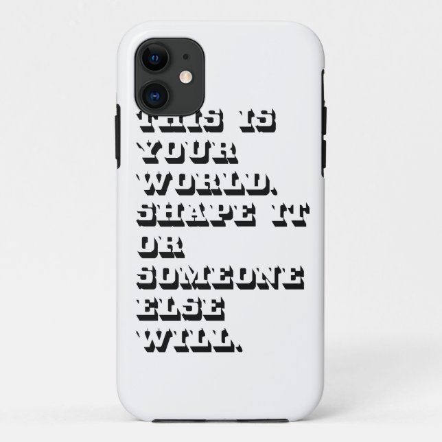 Typography case (Back)