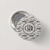 Typography French Theme Monogram | Paris | Parfum