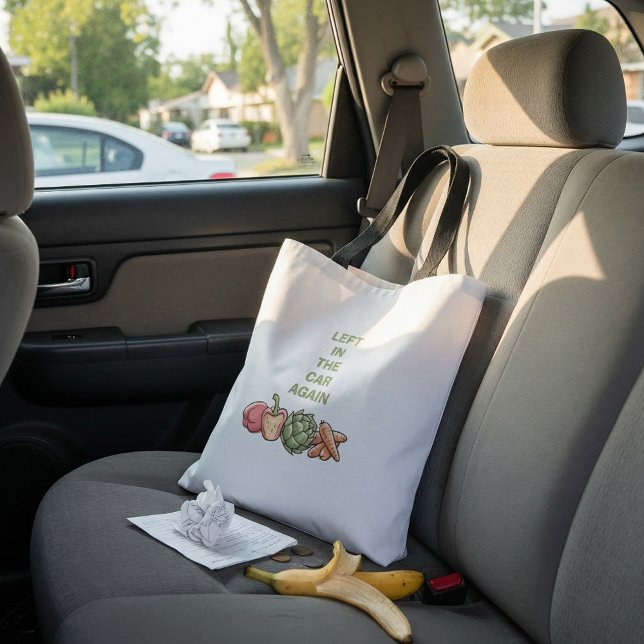 Typography funny quote cute trendy tote bags. bag (Creator Uploaded)