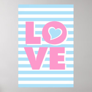 Typography LOVE Poster