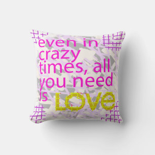 Typography Loving Inspiration  Cushion