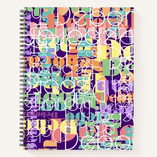 Typography Notebook (Front)
