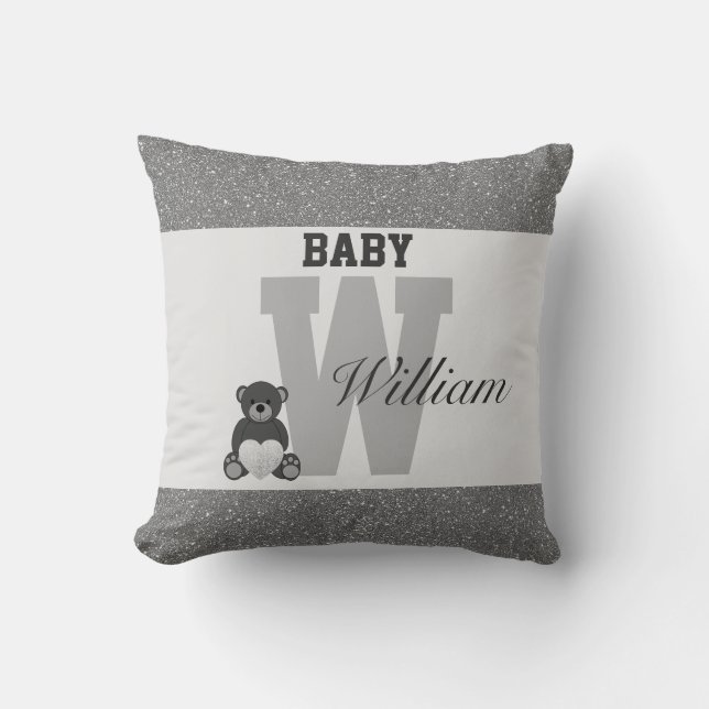 Typography personalised pillows (Front)