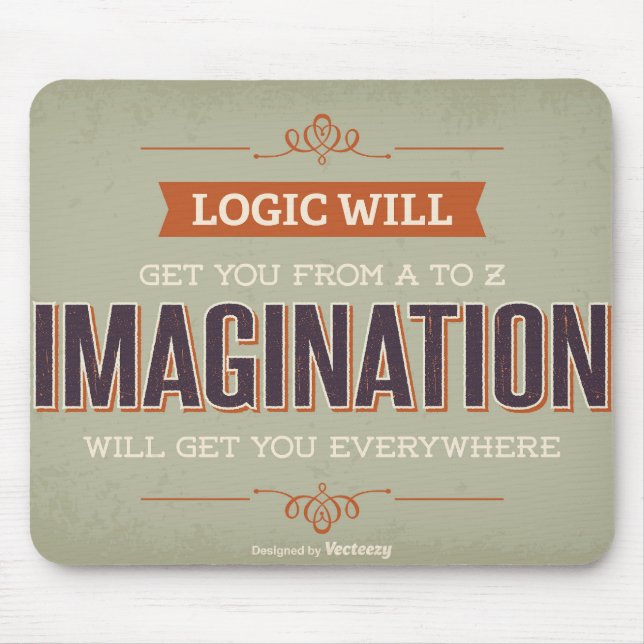 Typography Poster    Mouse Mat (Front)
