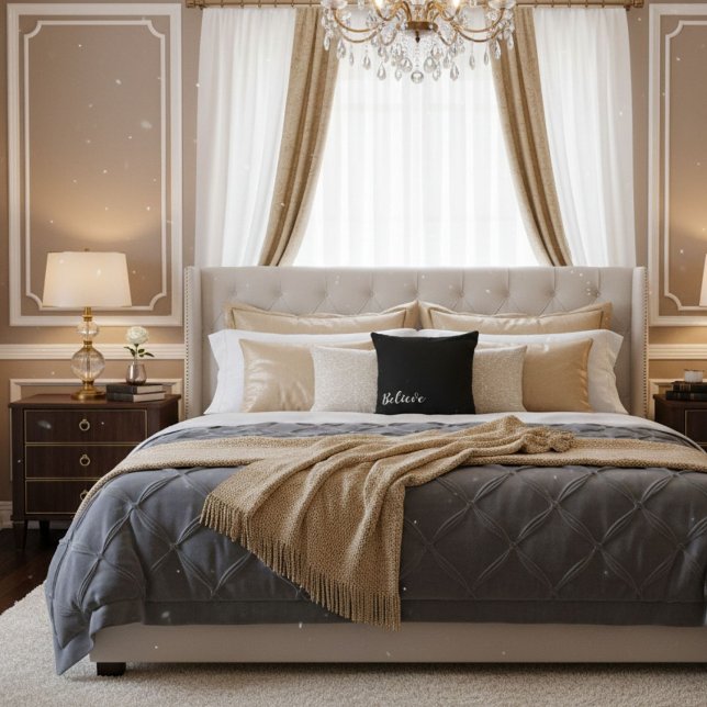  Typography quote motivational elegant  Cushion (Creator Uploaded)