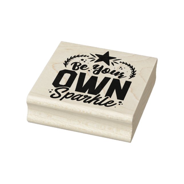 Typography Rubber Stamp (Stamp)