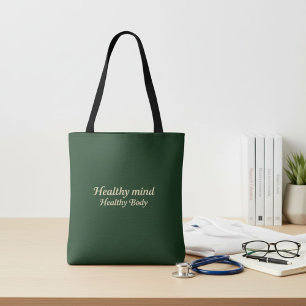   Typography simple motivational inspirational Tote Bag