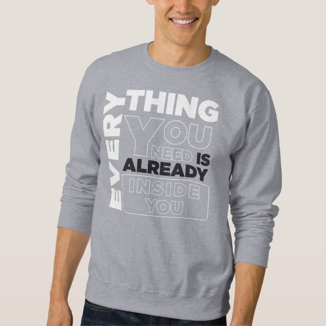 Typography Sweat Shirt (Front)