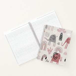 Typography, Vintage Style, Retro Vibe, Watercolor, Notebook