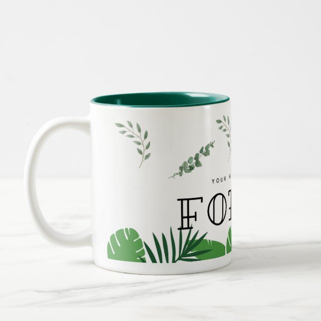 typography Your rest came from forest trendy cup (Left)