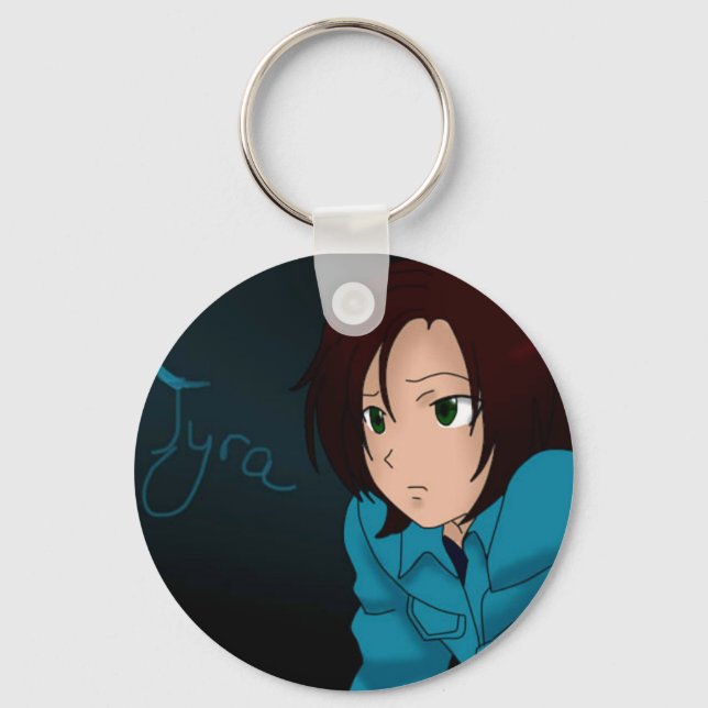 Tyra design keyring (Front)