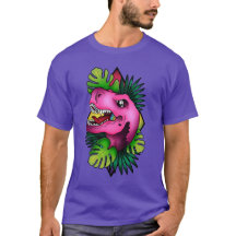 Tyranicorn Pink Dino - Purple