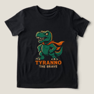 Tyranno the Brave – Hero Dinosaur Tri-Blend Shirt