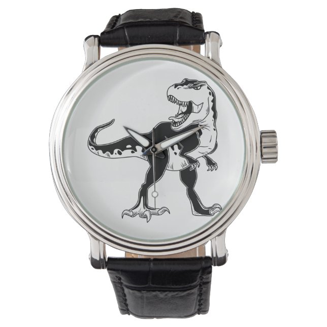 Tyrannosaur dinosaur watch (Front)