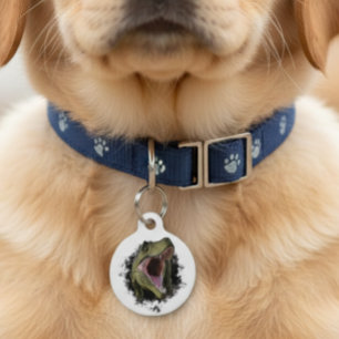 Tyrannosaurus Dinosaur Pet Dog Cat Lost Id Pet Tag