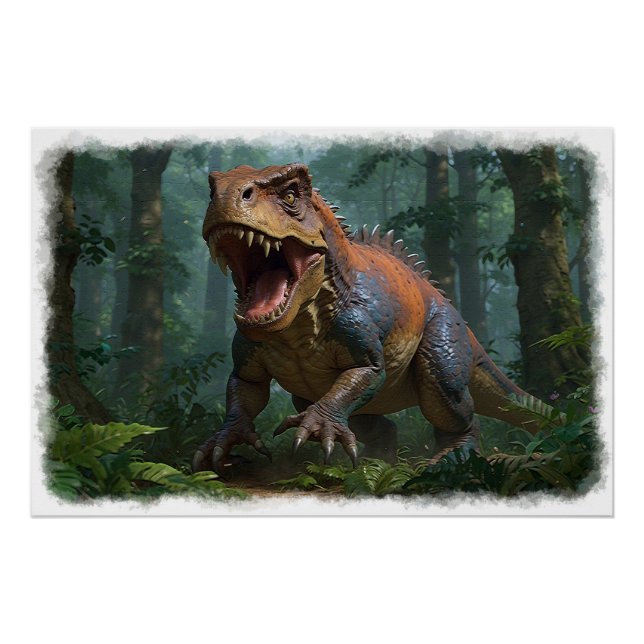 Tyrannosaurus Fun Ecology  Poster (Front)