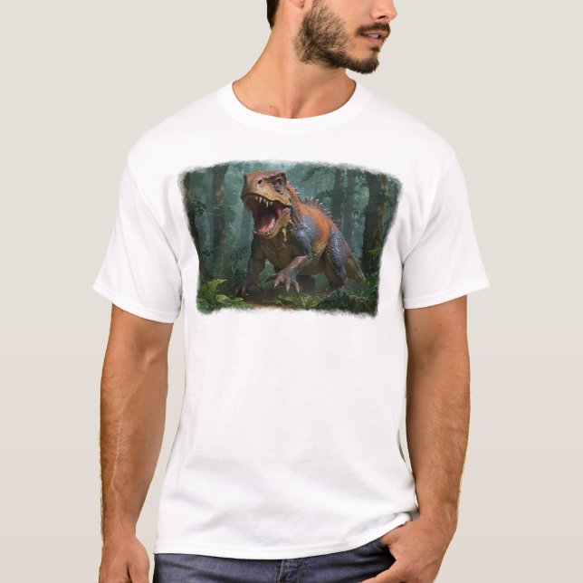 Tyrannosaurus Fun Ecology  T-Shirt (Front)