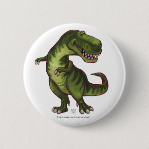 Tyrannosaurus Gifts & Accessories 6 Cm Round Badge