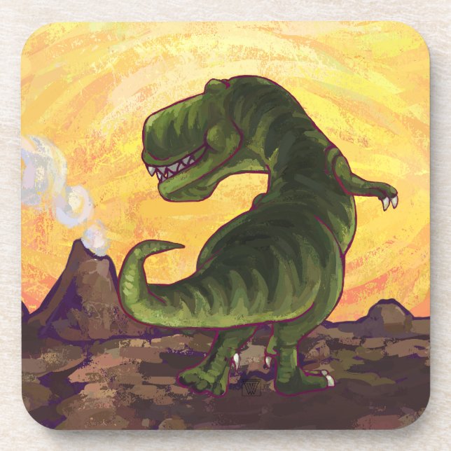 Tyrannosaurus Gifts & Accessories Coaster (Front)