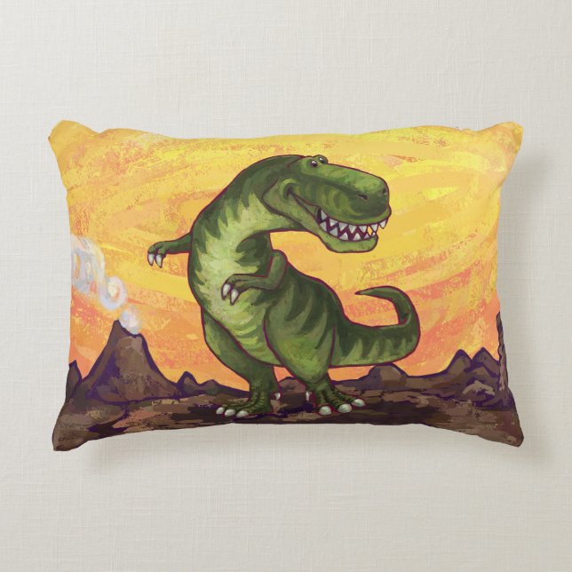 Tyrannosaurus Gifts & Accessories Decorative Cushion (Front)