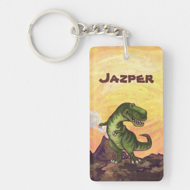 Tyrannosaurus Gifts & Accessories Key Ring (Front)