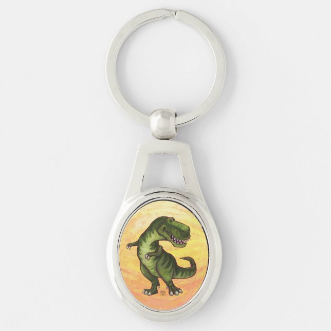 Tyrannosaurus Gifts & Accessories Key Ring (Front)