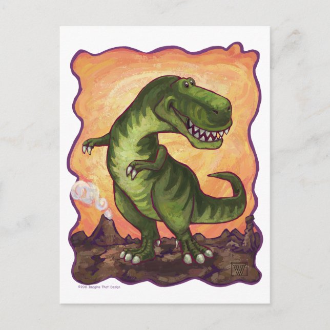 Tyrannosaurus Gifts & Accessories Postcard (Front)