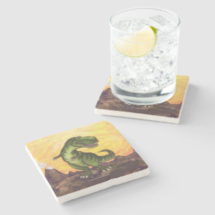 Tyrannosaurus Gifts & Accessories Stone Coaster