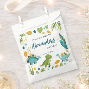 Tyrannosaurus Jurassic Party Dinosaur Birthday Favour Bags