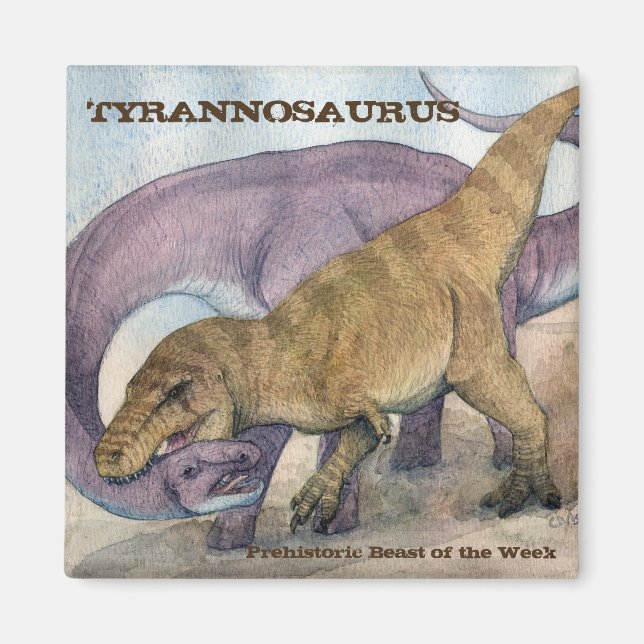 Tyrannosaurus Magnet (Front)