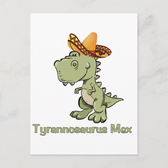 Tyrannosaurus Mex Postcard (Front)