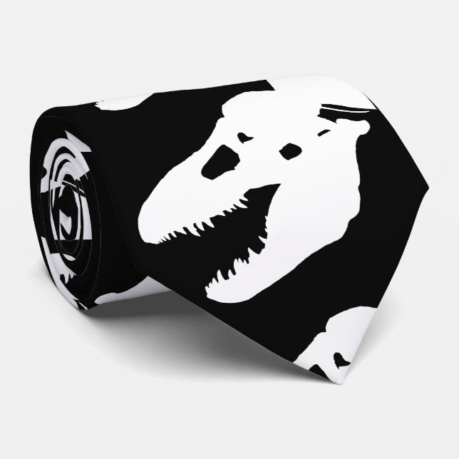 Tyrannosaurus rex ネクタイ tie (Rolled)