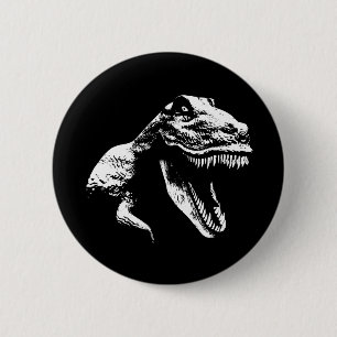 Tyrannosaurus Rex 6 Cm Round Badge