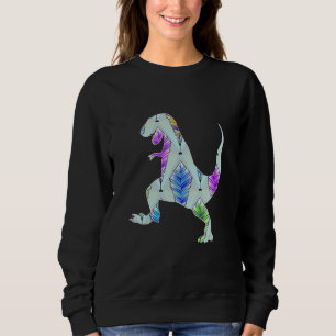 Tyrannosaurus Rex Animal Rex Creepy Dinosaur 5 Sweatshirt