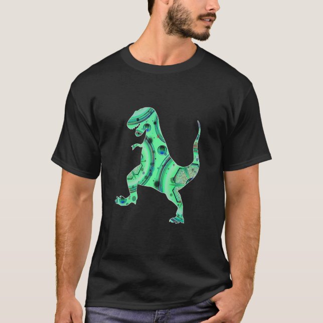 Tyrannosaurus Rex Animal Rex Creepy Dinosaur T-Shirt (Front)